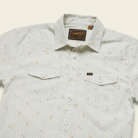 H Bar B Snapshirt | Vintage Grid Floral | Howler Brothers