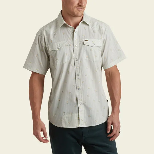 H Bar B Snapshirt | Vintage Grid Floral | Howler Brothers