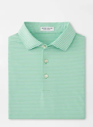 Hales Performance Jersey Polo by Peter Millar - Pear Tart