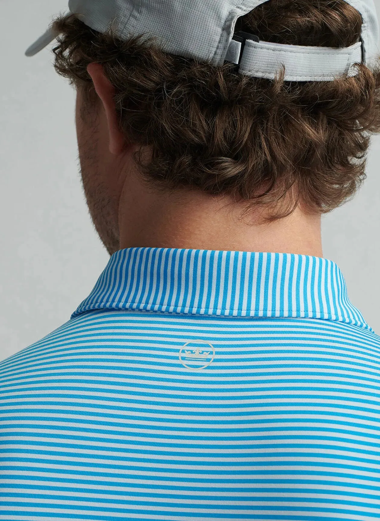 Hales Performance Jersey Polo by Peter Millar - Riverbed
