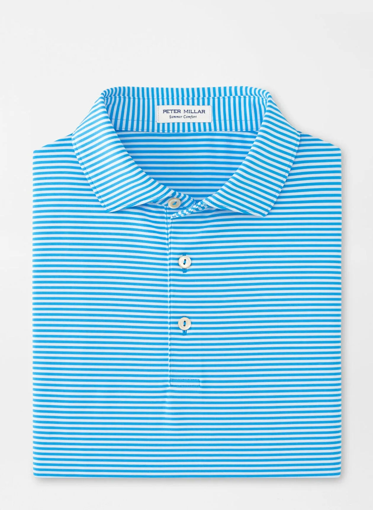 Hales Performance Jersey Polo by Peter Millar - Riverbed