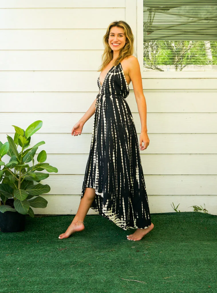 Hand Dyed Goddess Boho Maxi Dress