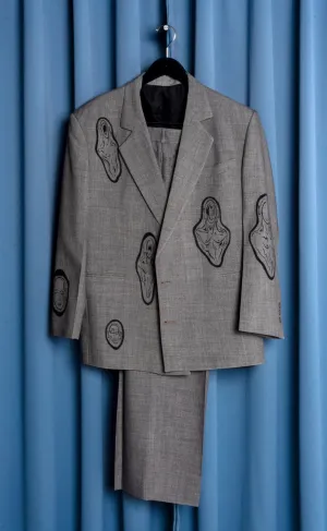 Hand Painted 'A.O.Y.' Full Suit - Large/34