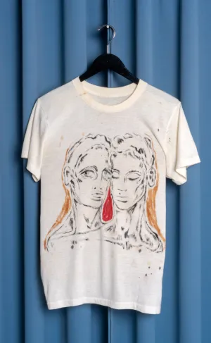 Hand Painted 'California Boys' T-shirt - Medium
