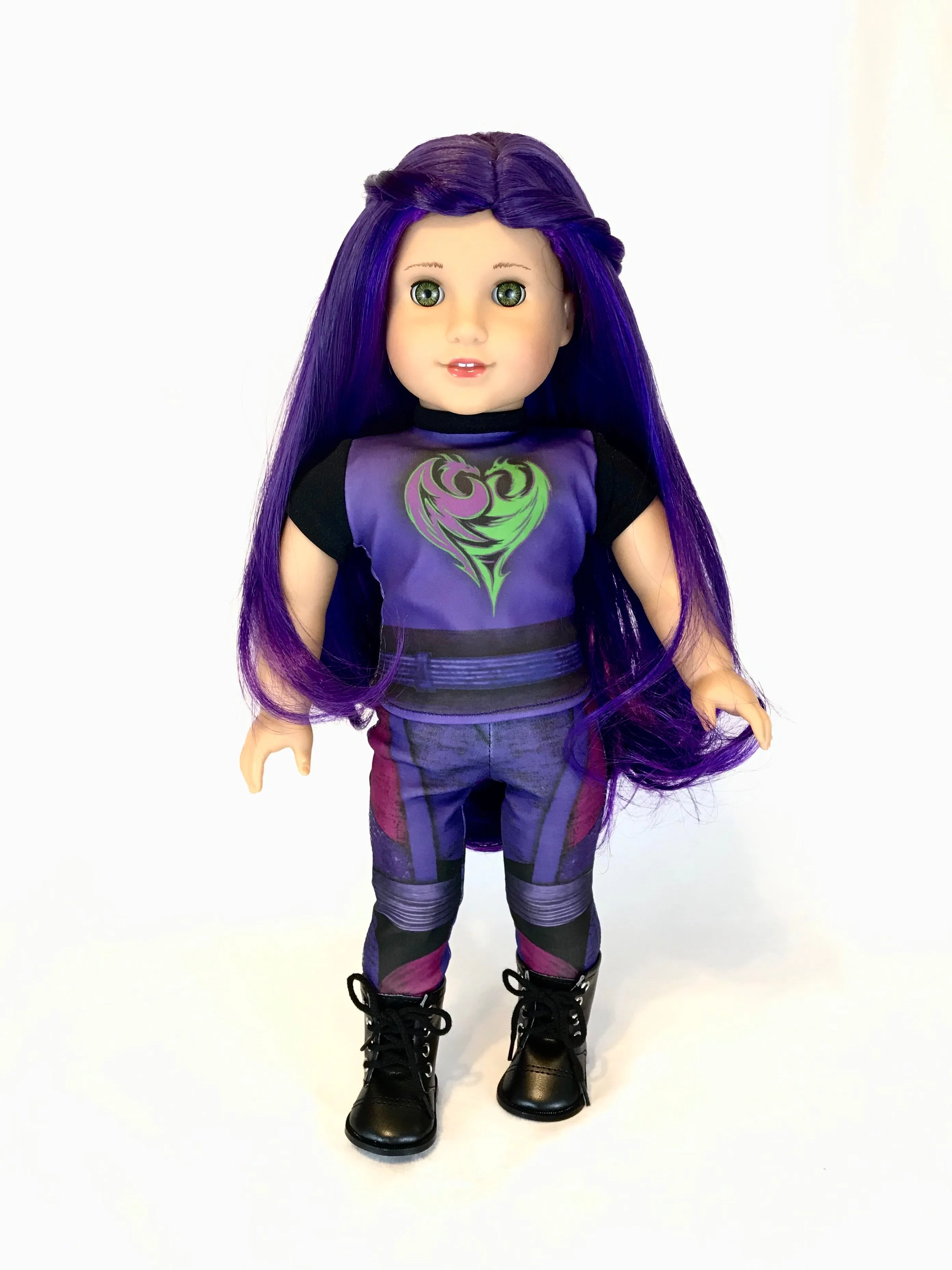 Handmade Descendants 3 Mal Inspired outfit for American Girl Doll