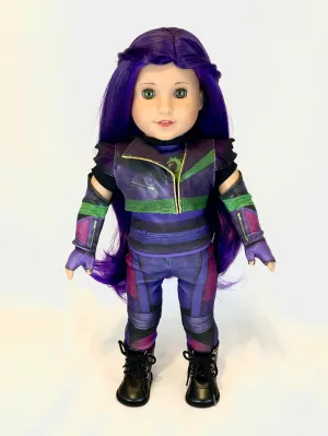 Handmade Descendants 3 Mal Inspired outfit for American Girl Doll