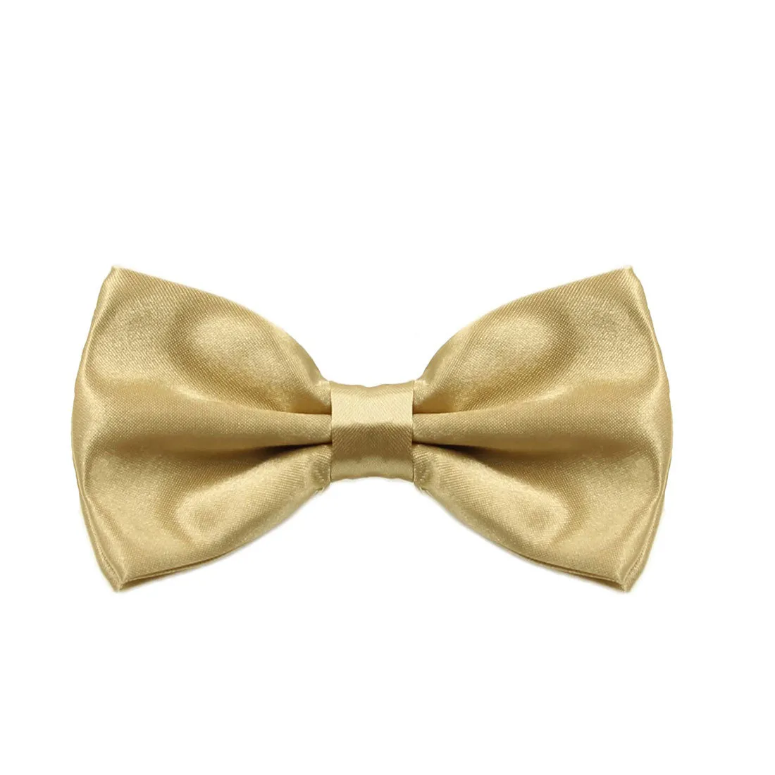 Hanerdun Mens Satin Bow Ties Pre-Tied Formal Neckties Wedding Party Adjustable Bowties