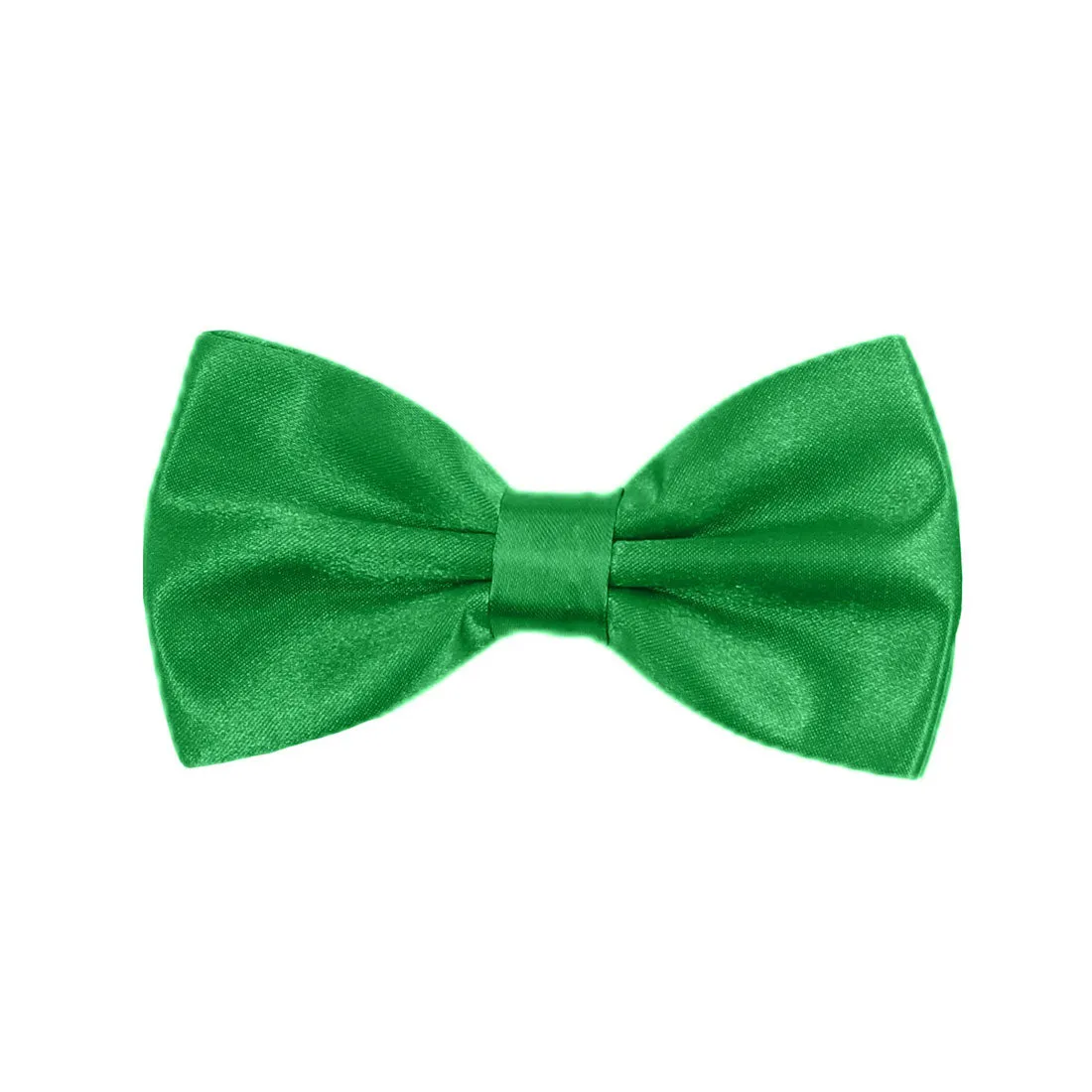 Hanerdun Mens Satin Bow Ties Pre-Tied Formal Neckties Wedding Party Adjustable Bowties