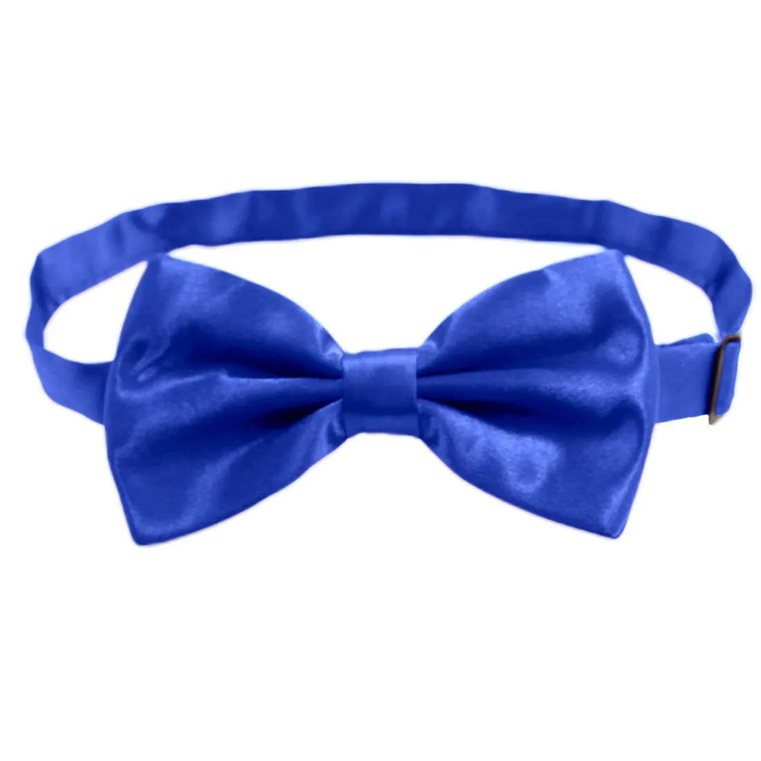 Hanerdun Mens Satin Bow Ties Pre-Tied Formal Neckties Wedding Party Adjustable Bowties