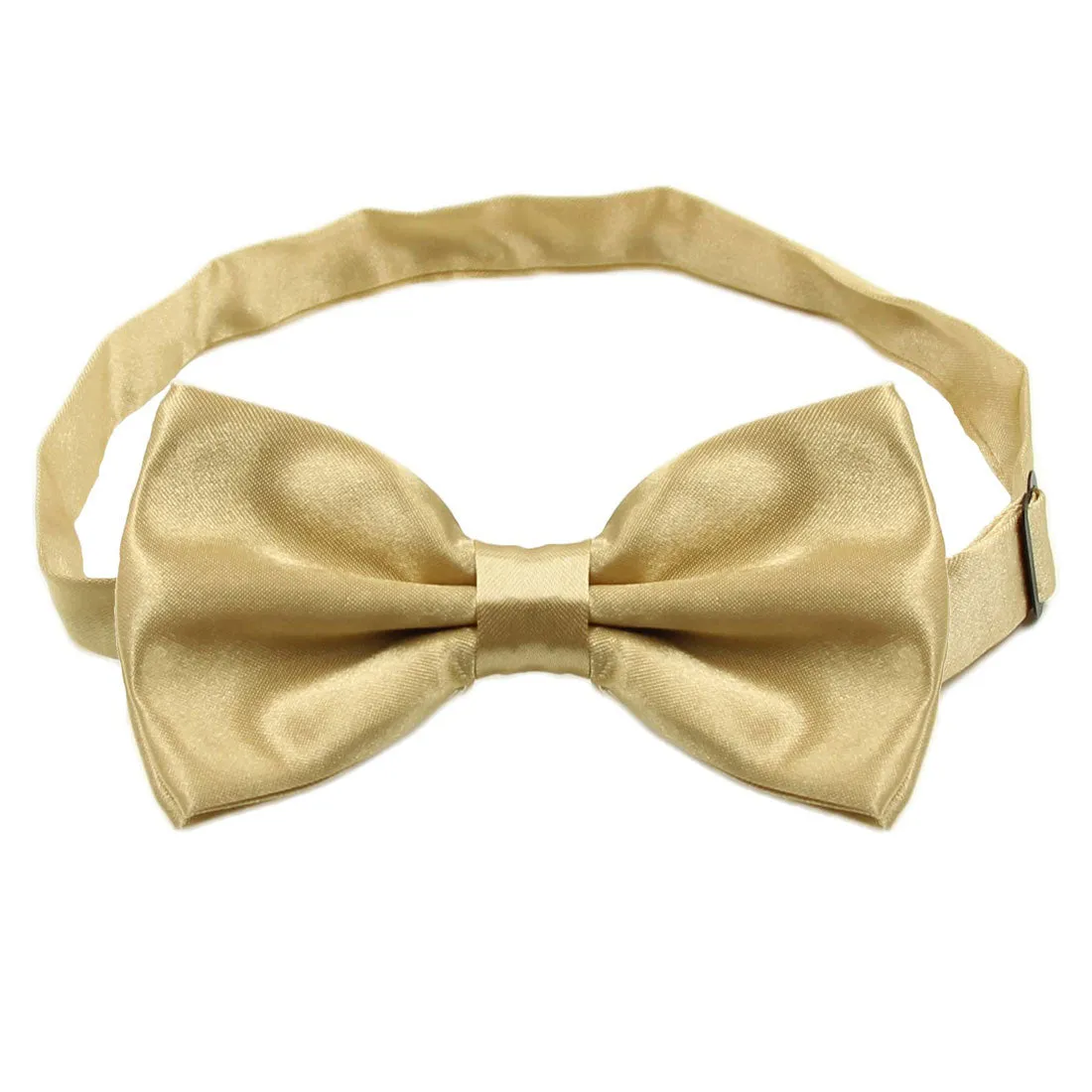 Hanerdun Mens Satin Bow Ties Pre-Tied Formal Neckties Wedding Party Adjustable Bowties