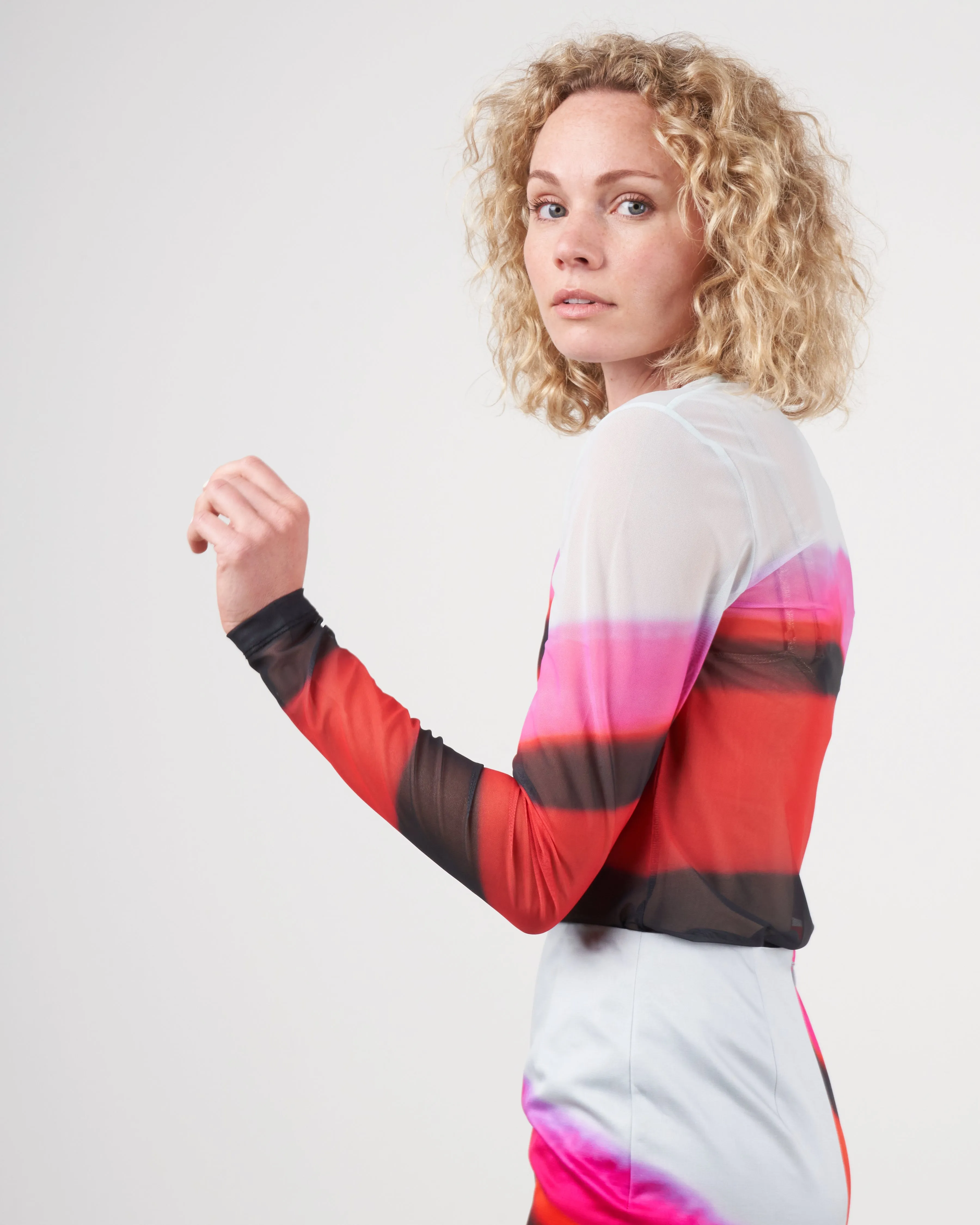 haste jersey top - red 352