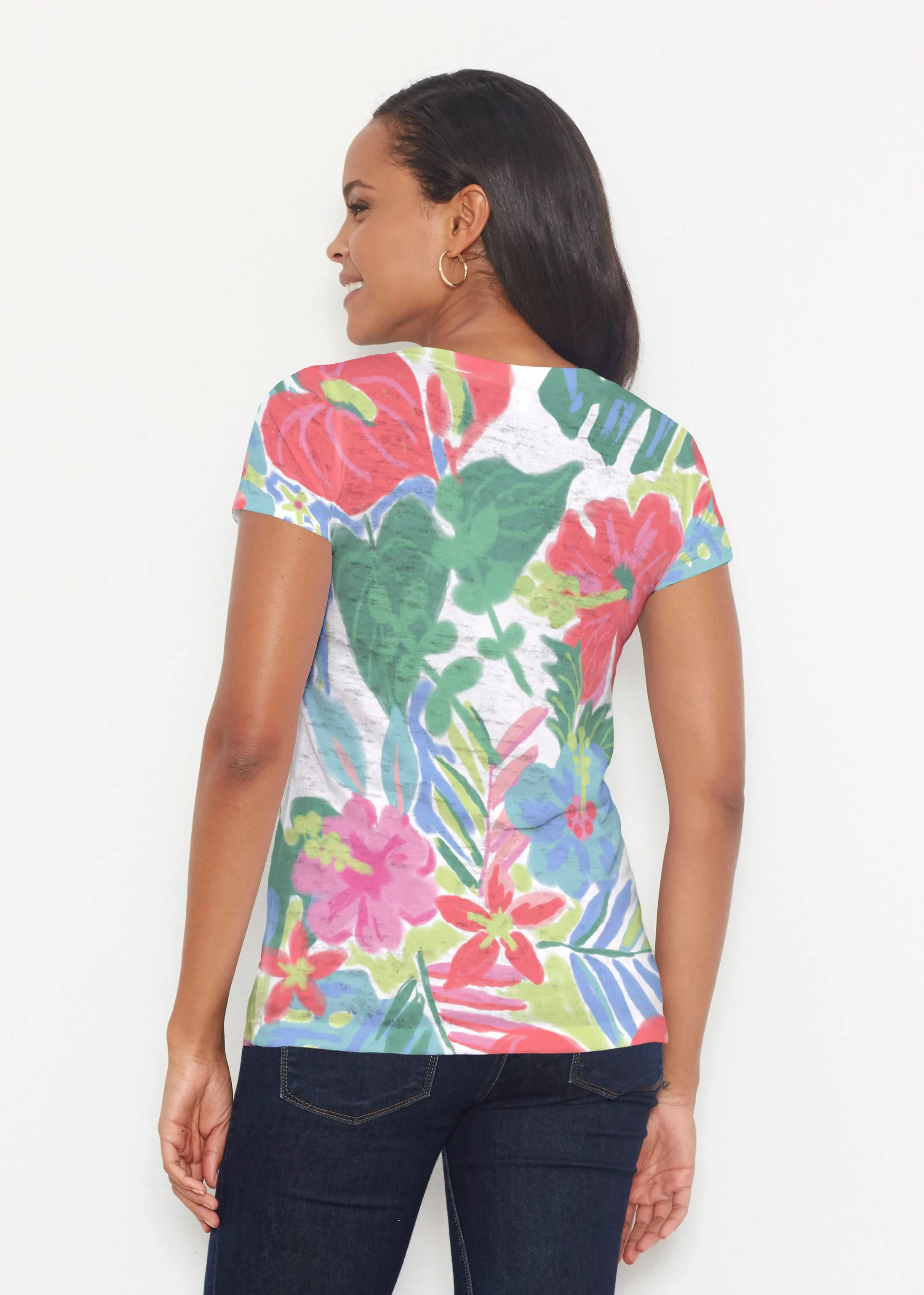Hawaiian Fling (22141) ~ Signature Short Sleeve Scoop Shirt