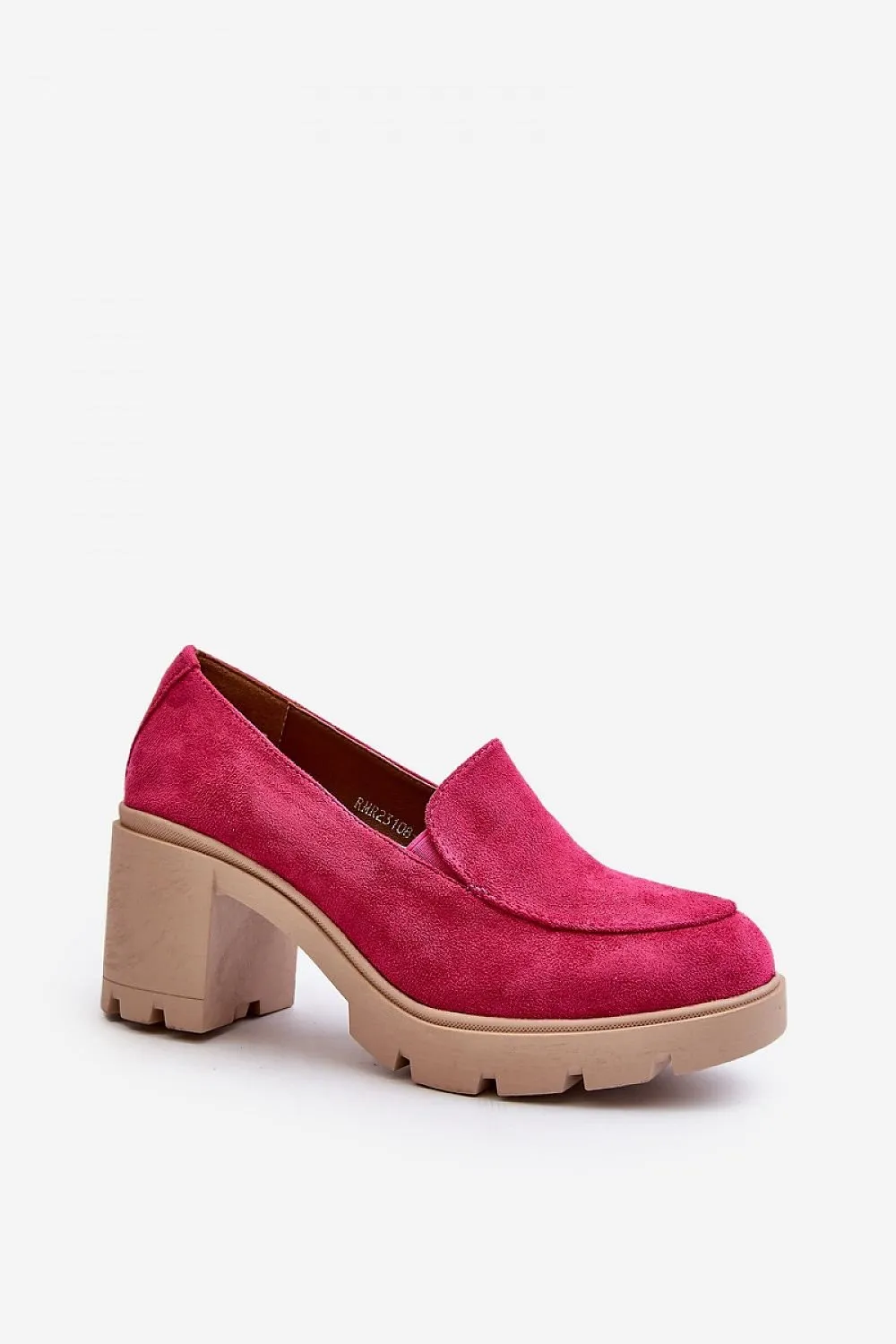 Heeled low shoes