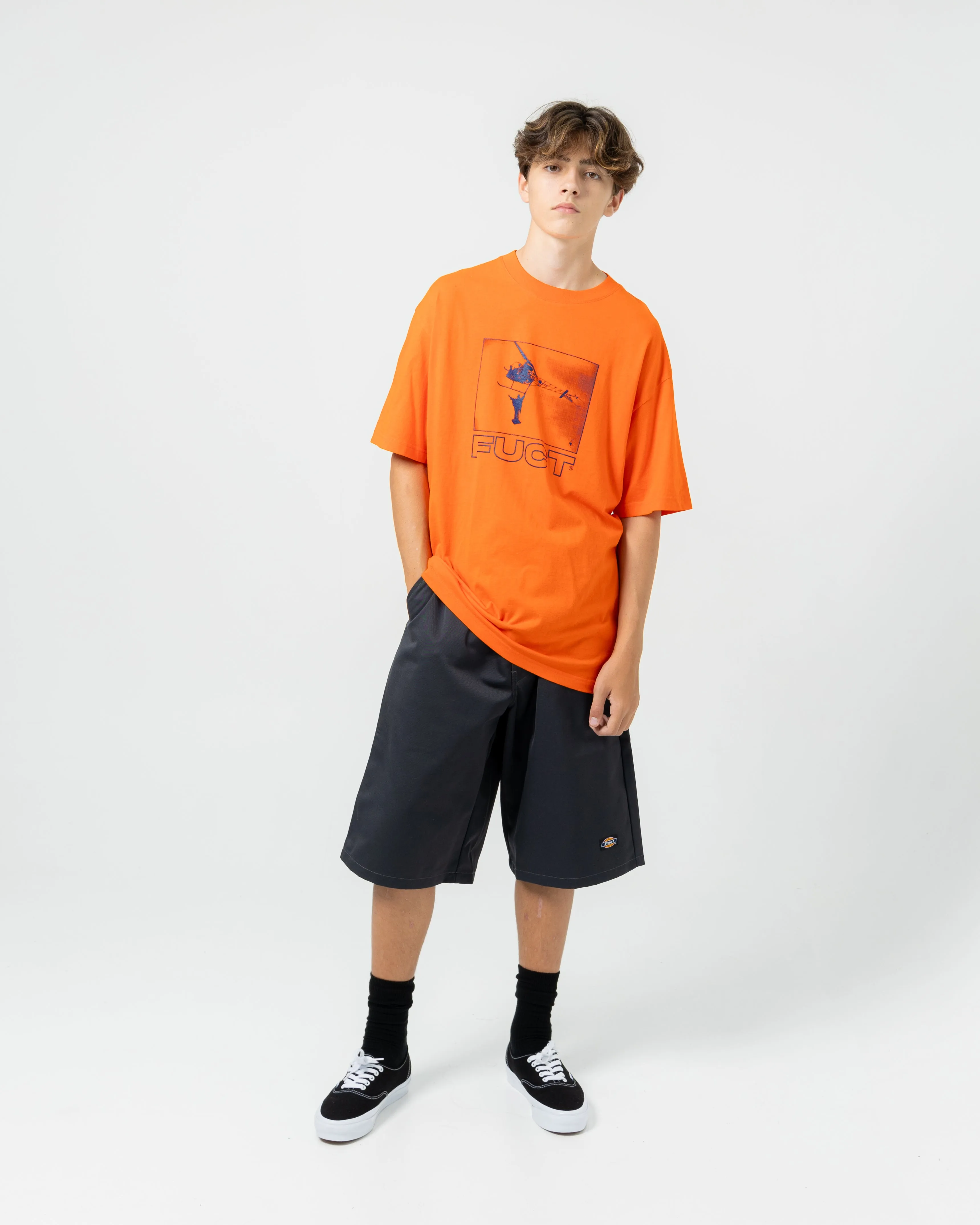 Helicopter Tee | Orange
