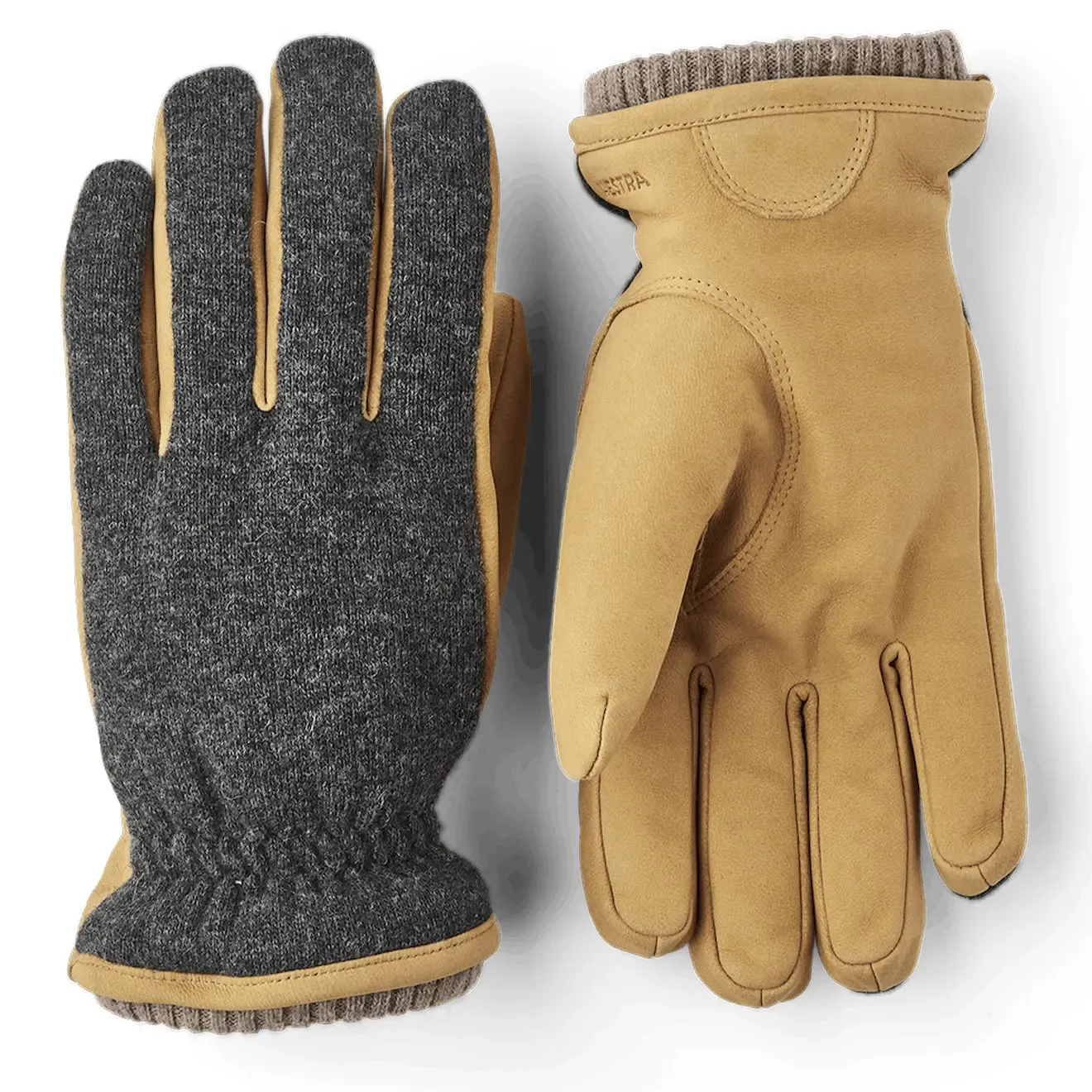 Hestra Noah Glove Charcoal / Tan