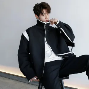 High-Collar Casual Jacket
