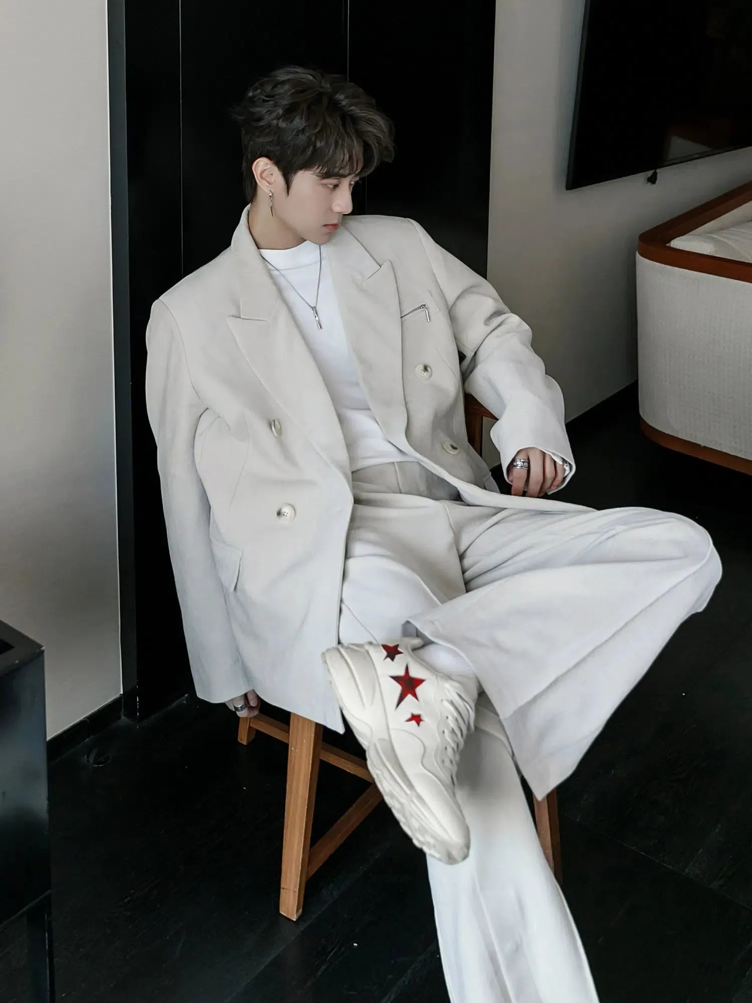 High-end Casual Blazer & Pants Set