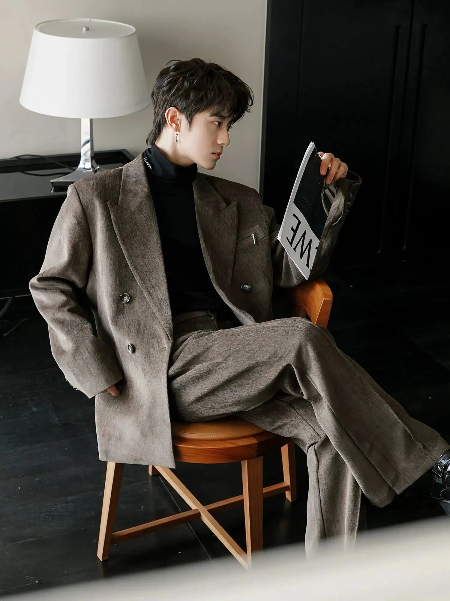 High-end Casual Blazer & Pants Set