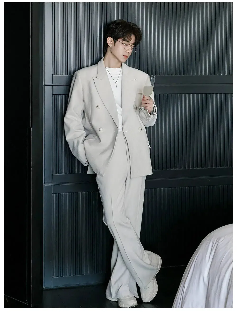 High-end Casual Blazer & Pants Set