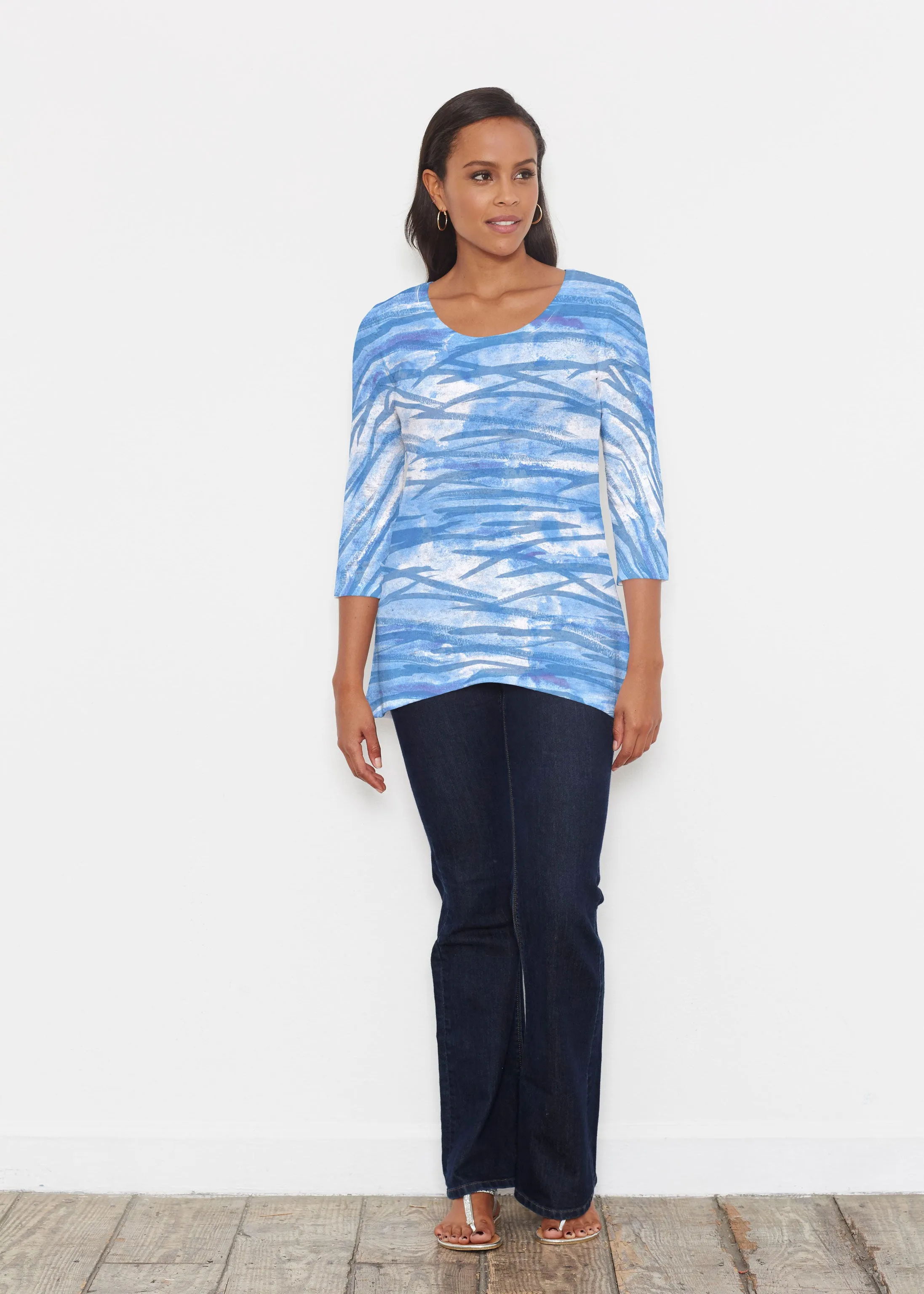 High Tide (8071) ~ Katherine Hi-Lo Thermal Tunic