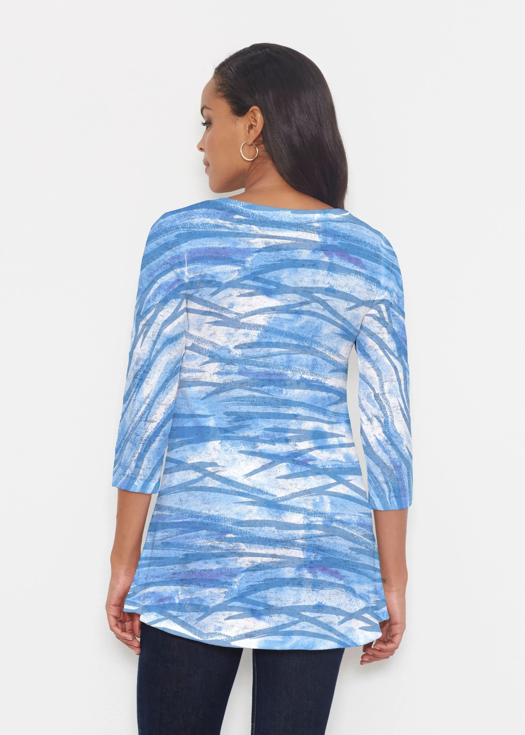 High Tide (8071) ~ Katherine Hi-Lo Thermal Tunic