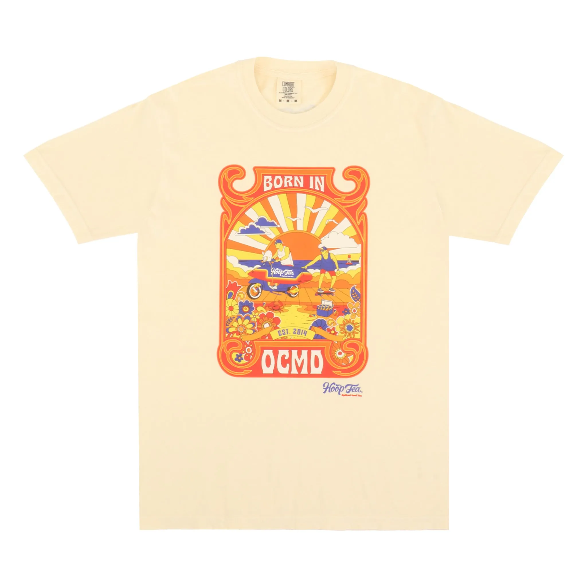 Hoop Tea Summer Vintage T-Shirt