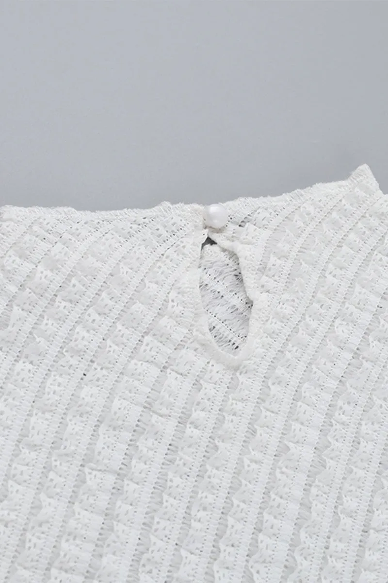 HTR1087 Textured Ribbed Turtleneck Top
