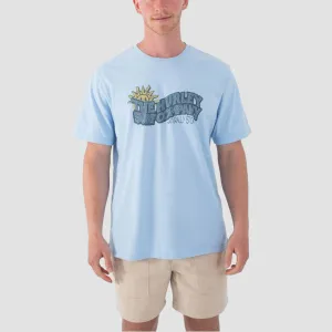 Hurley Naturally Stoked T-Shirt Eiffel Blue