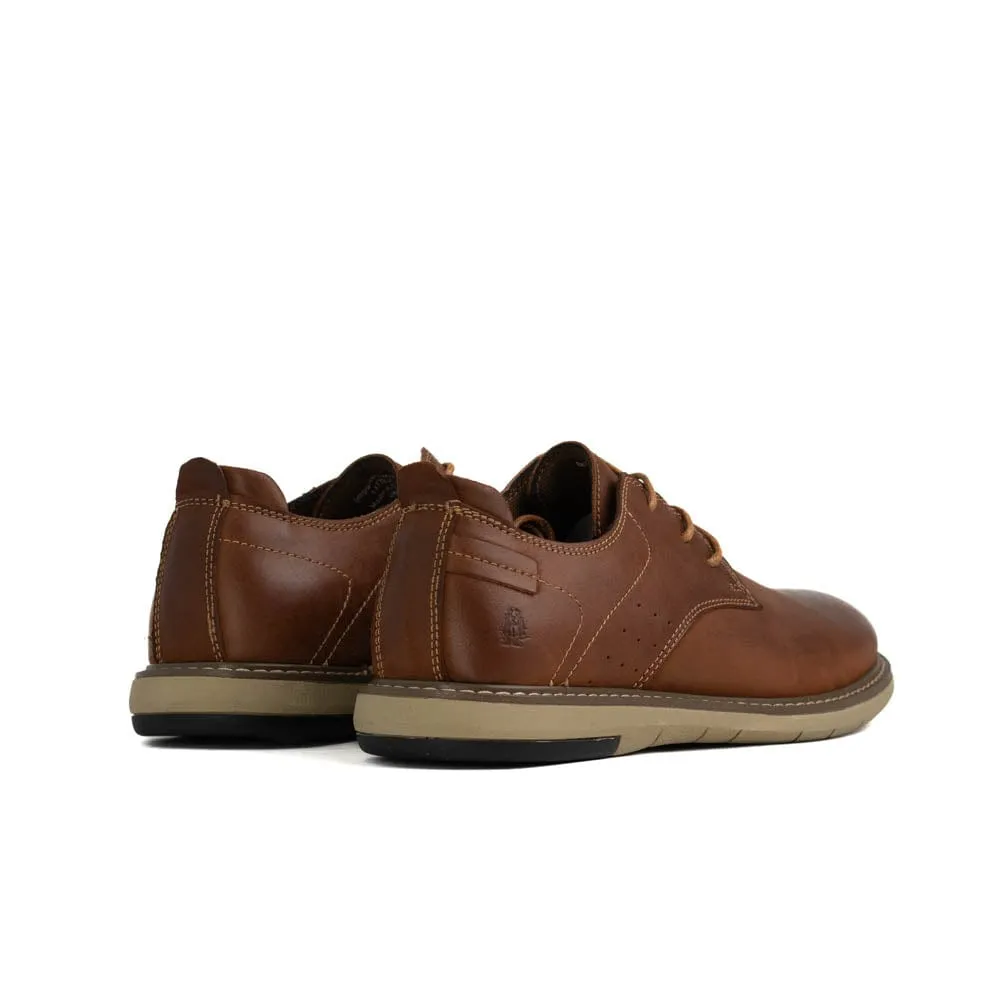 Hush Puppie Dylan Shoe Waxy Nubuck Tan