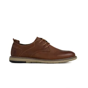 Hush Puppie Dylan Shoe Waxy Nubuck Tan
