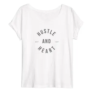 HUSTLE & HEART Flowy Women's T-Shirt