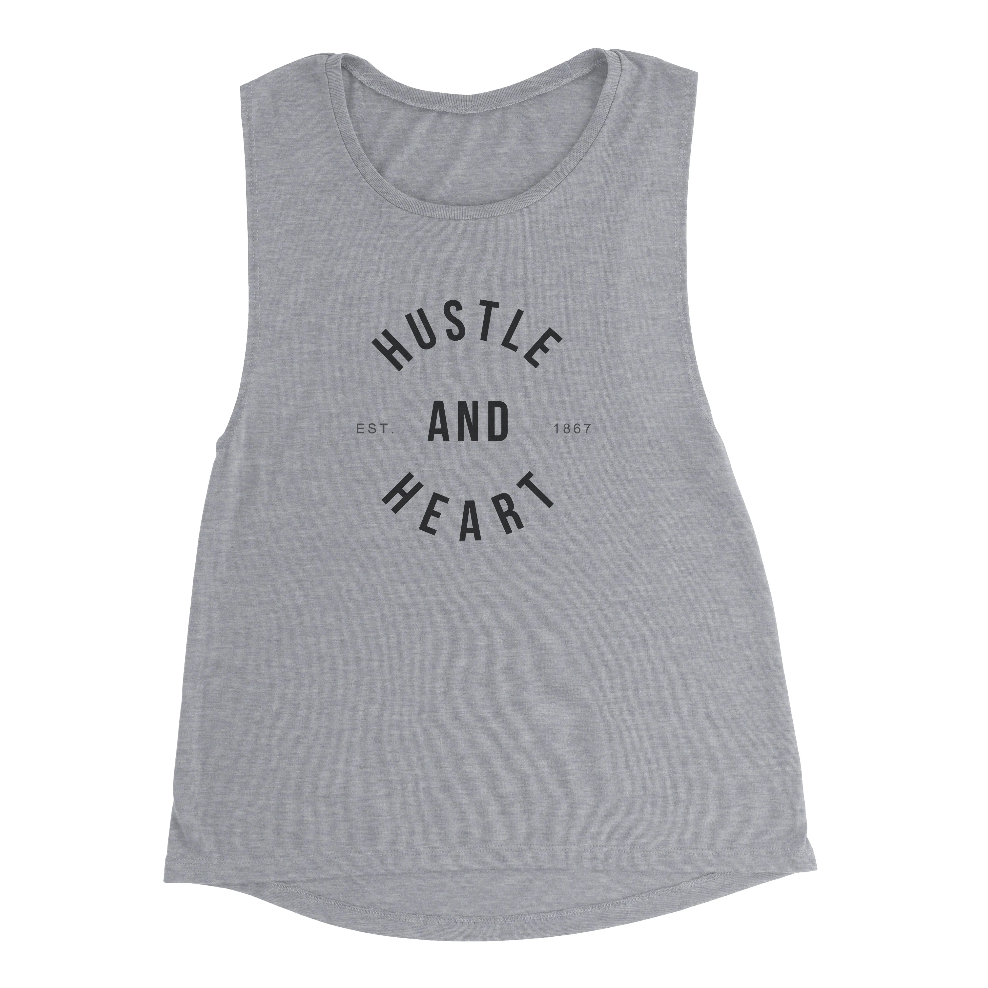 HUSTLE & HEART Women's Flowy Muscle