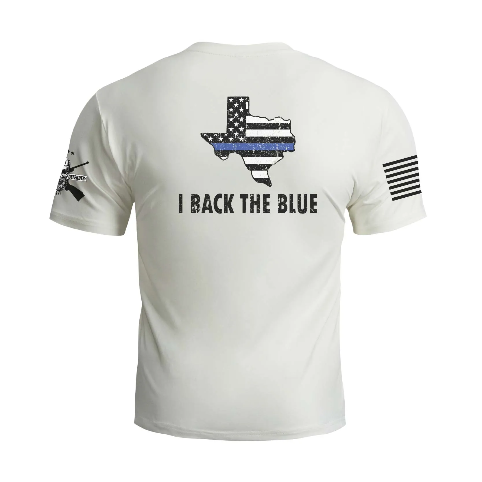 I BACK THE BLUE GRAPHIC TEE