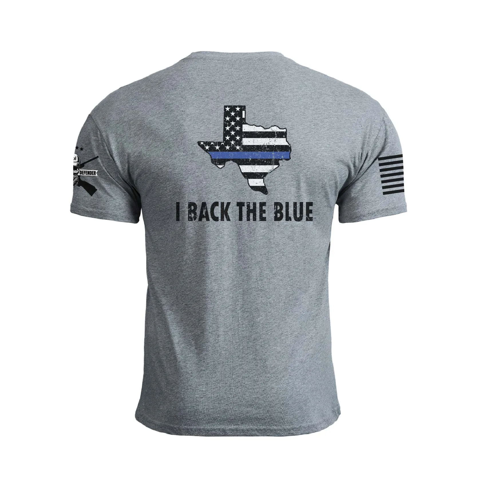 I BACK THE BLUE GRAPHIC TEE