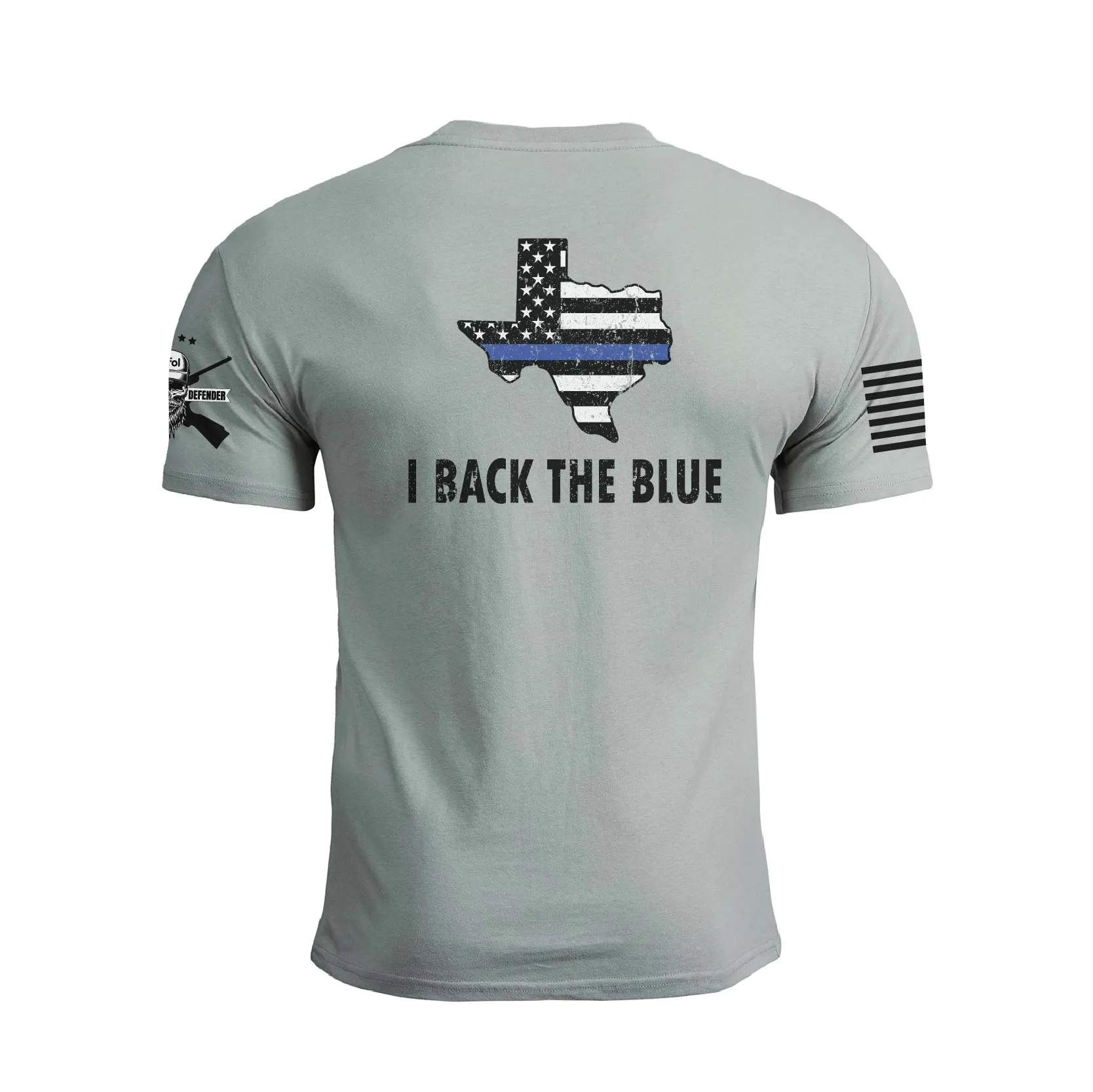 I BACK THE BLUE GRAPHIC TEE