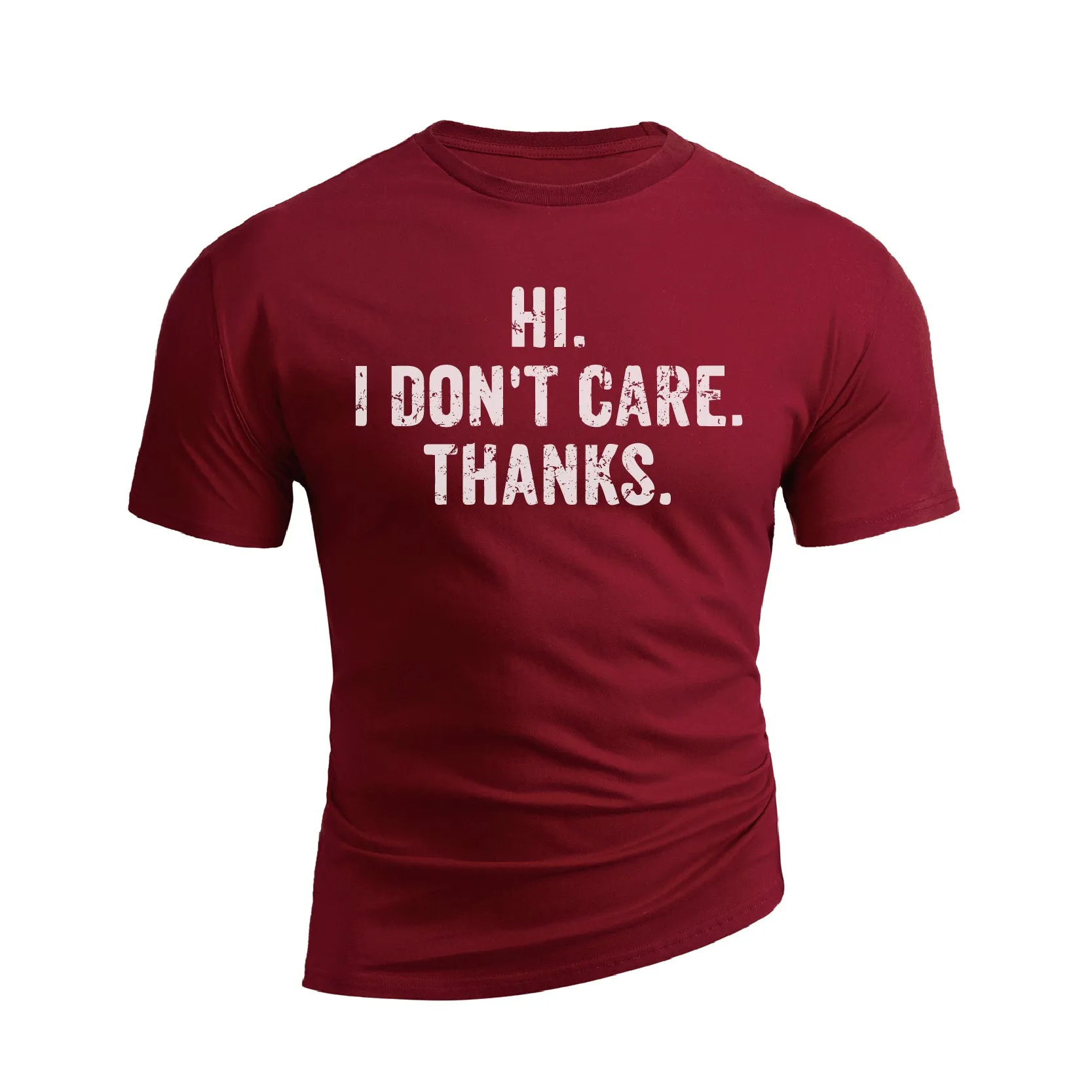 I DON'T CARE GRAPHIC TEE