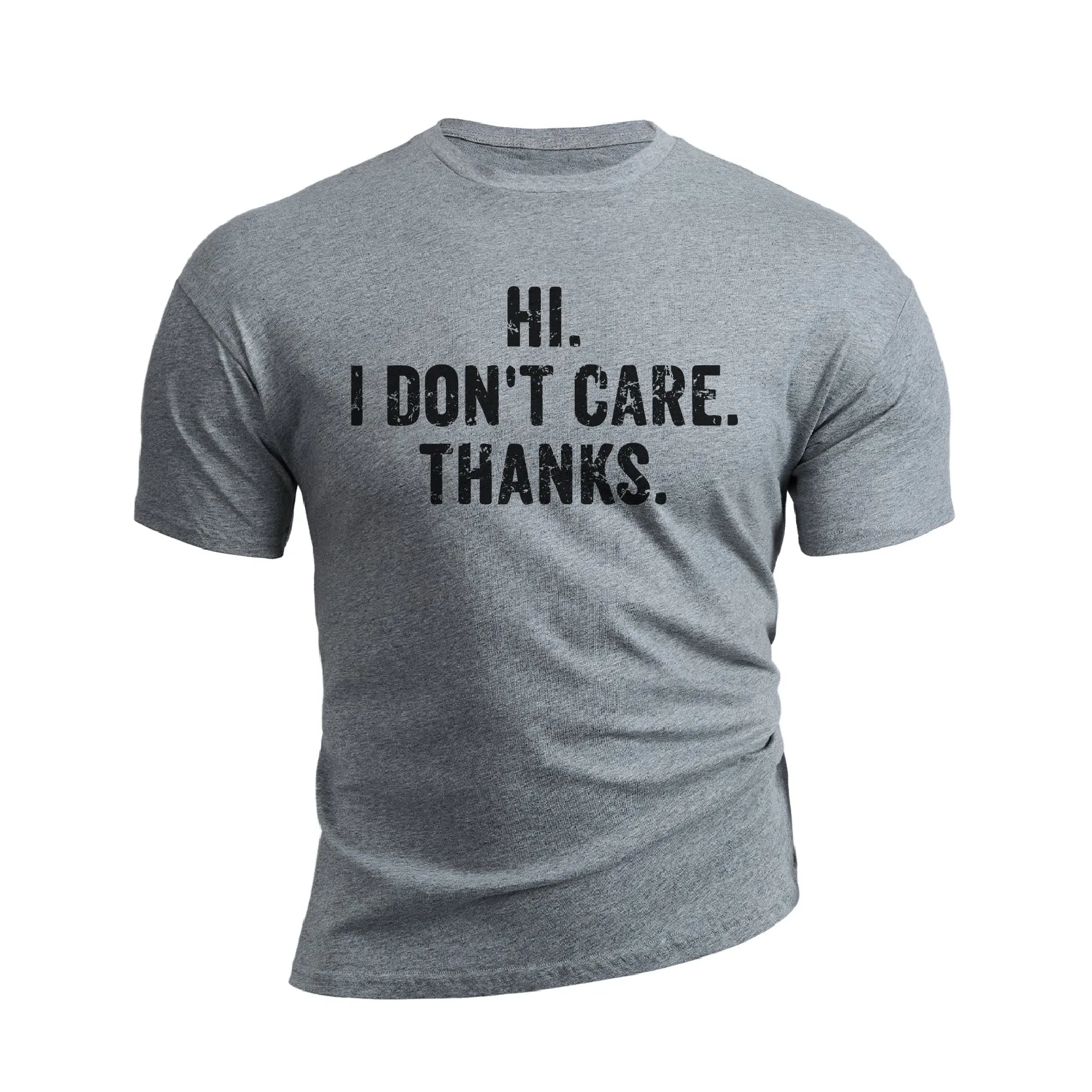 I DON'T CARE GRAPHIC TEE