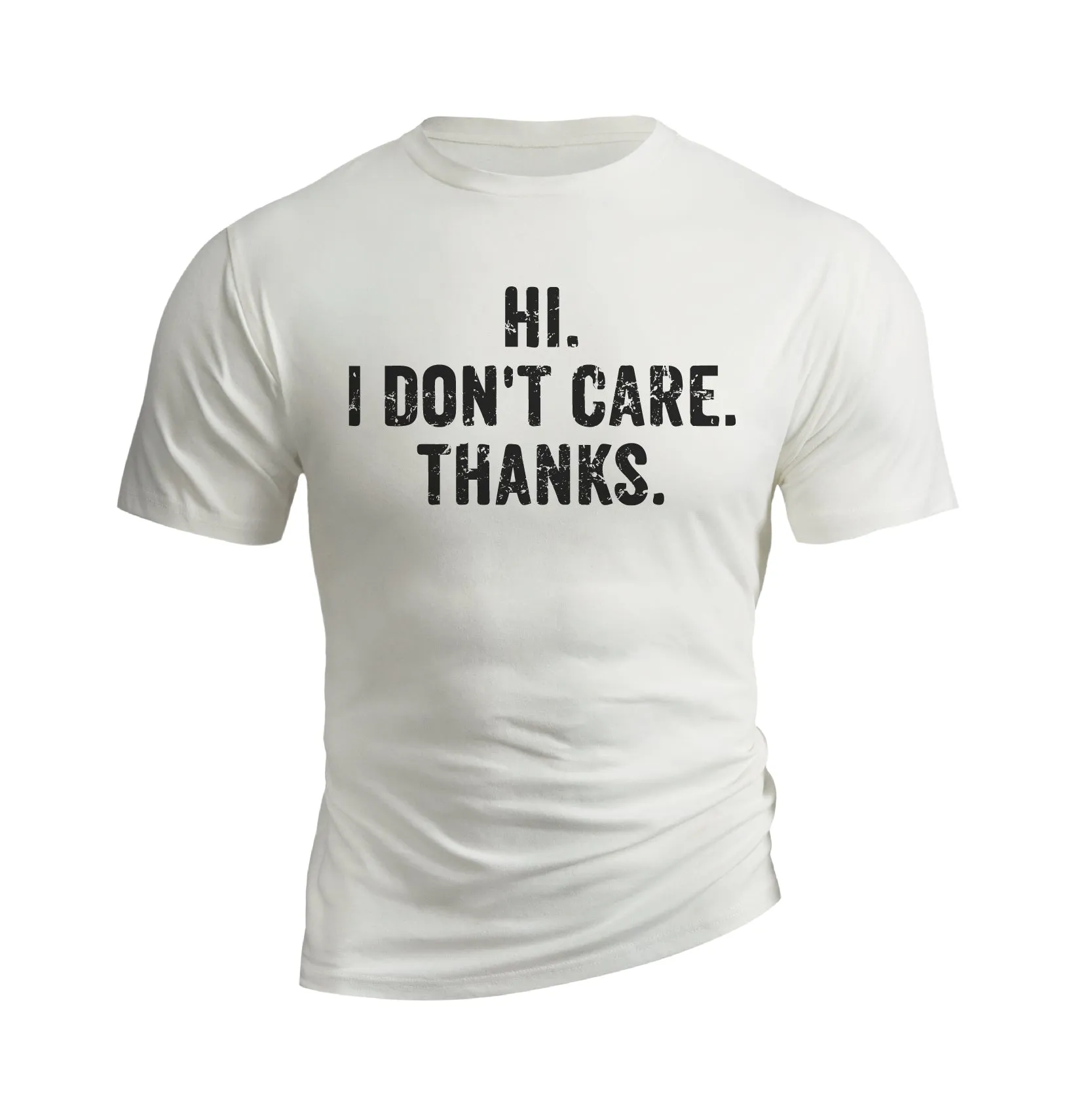 I DON'T CARE GRAPHIC TEE