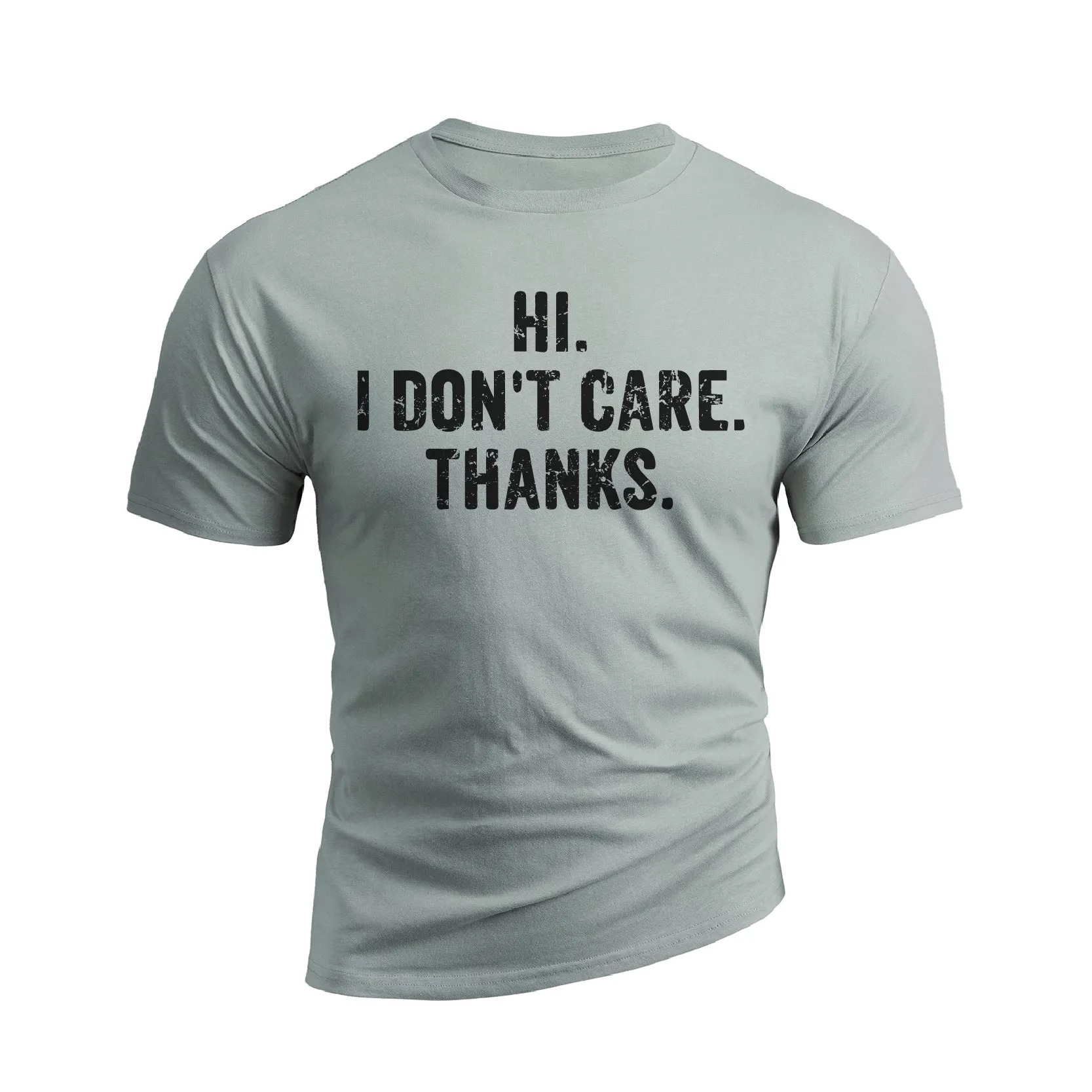 I DON'T CARE GRAPHIC TEE