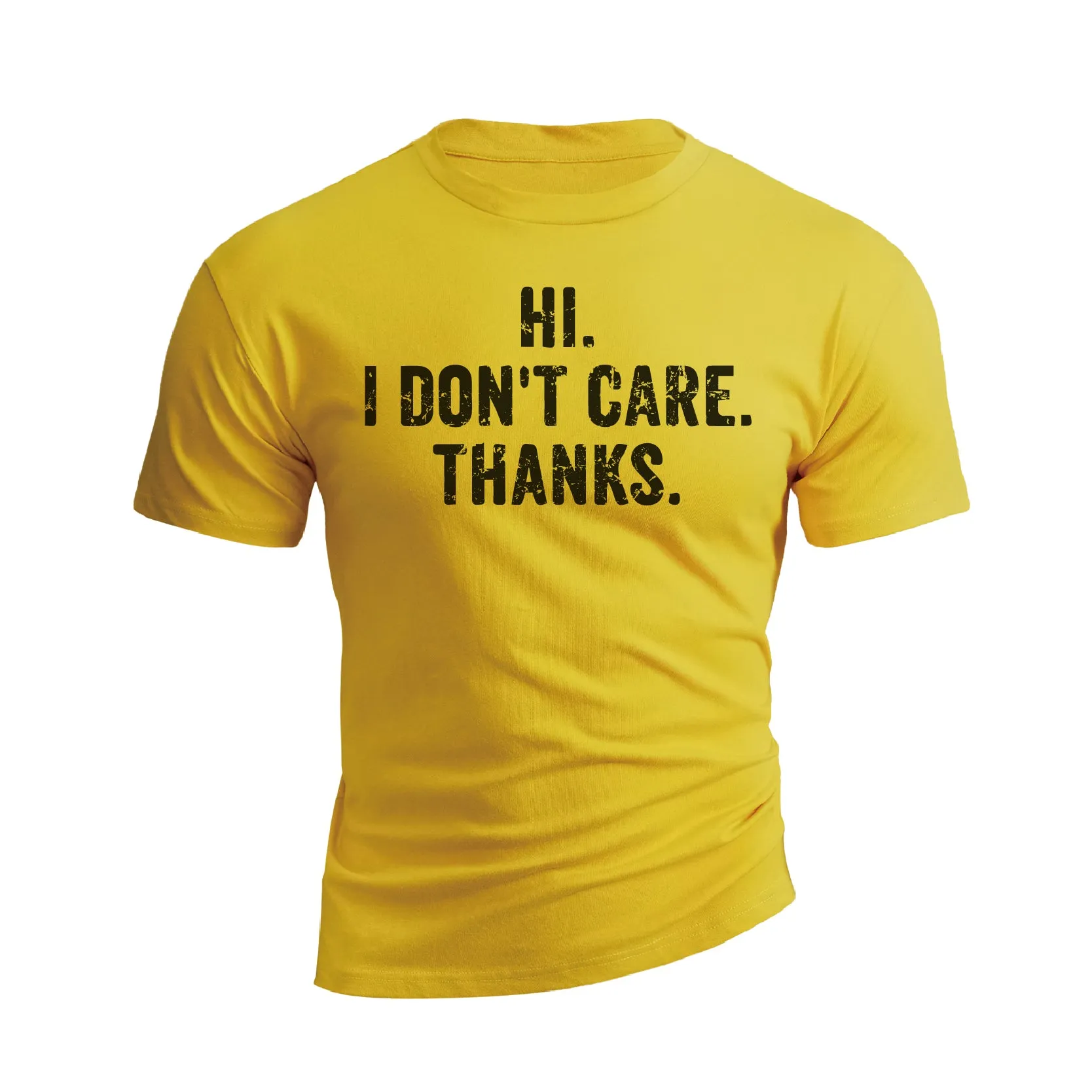 I DON'T CARE GRAPHIC TEE