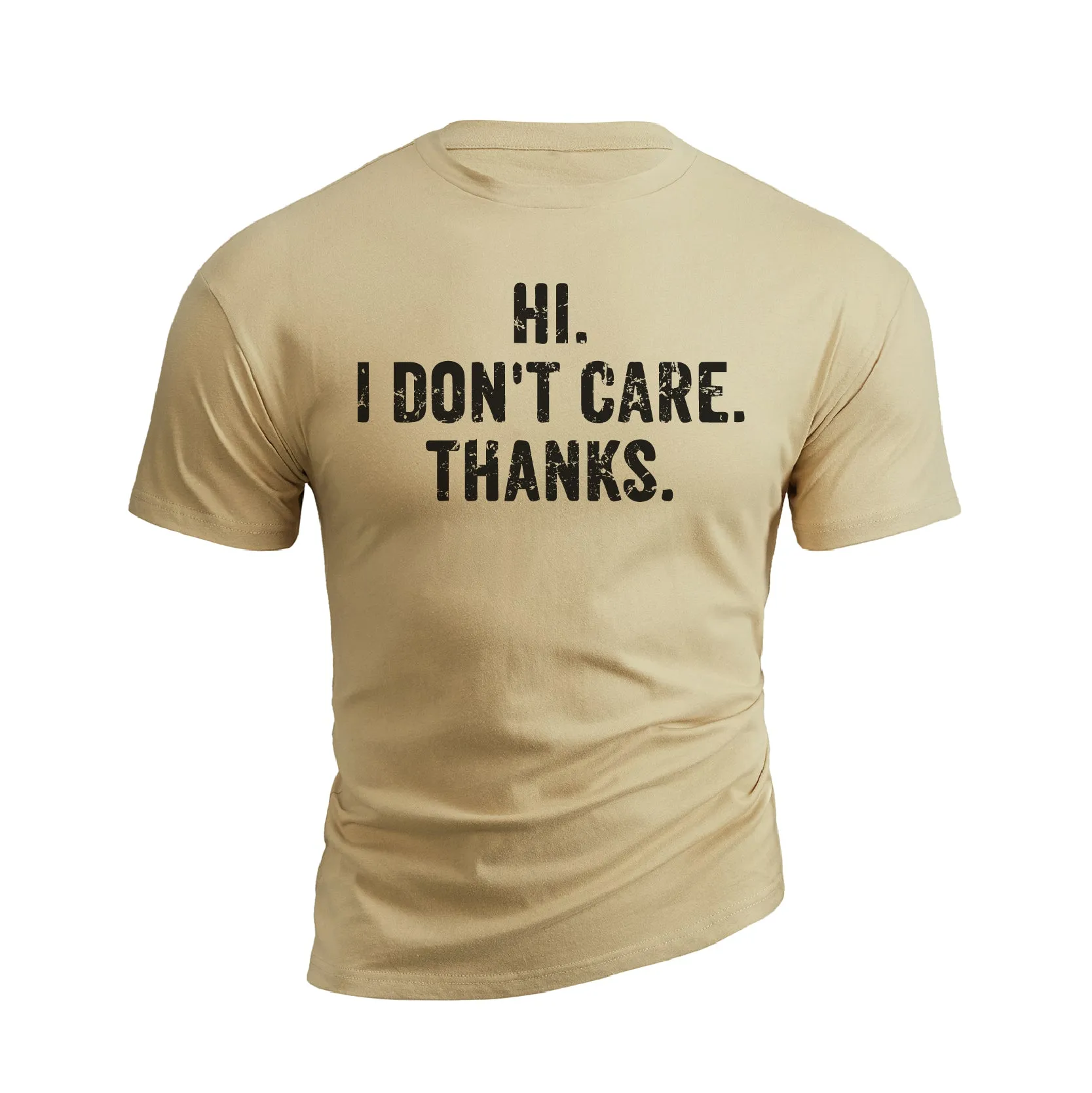 I DON'T CARE GRAPHIC TEE