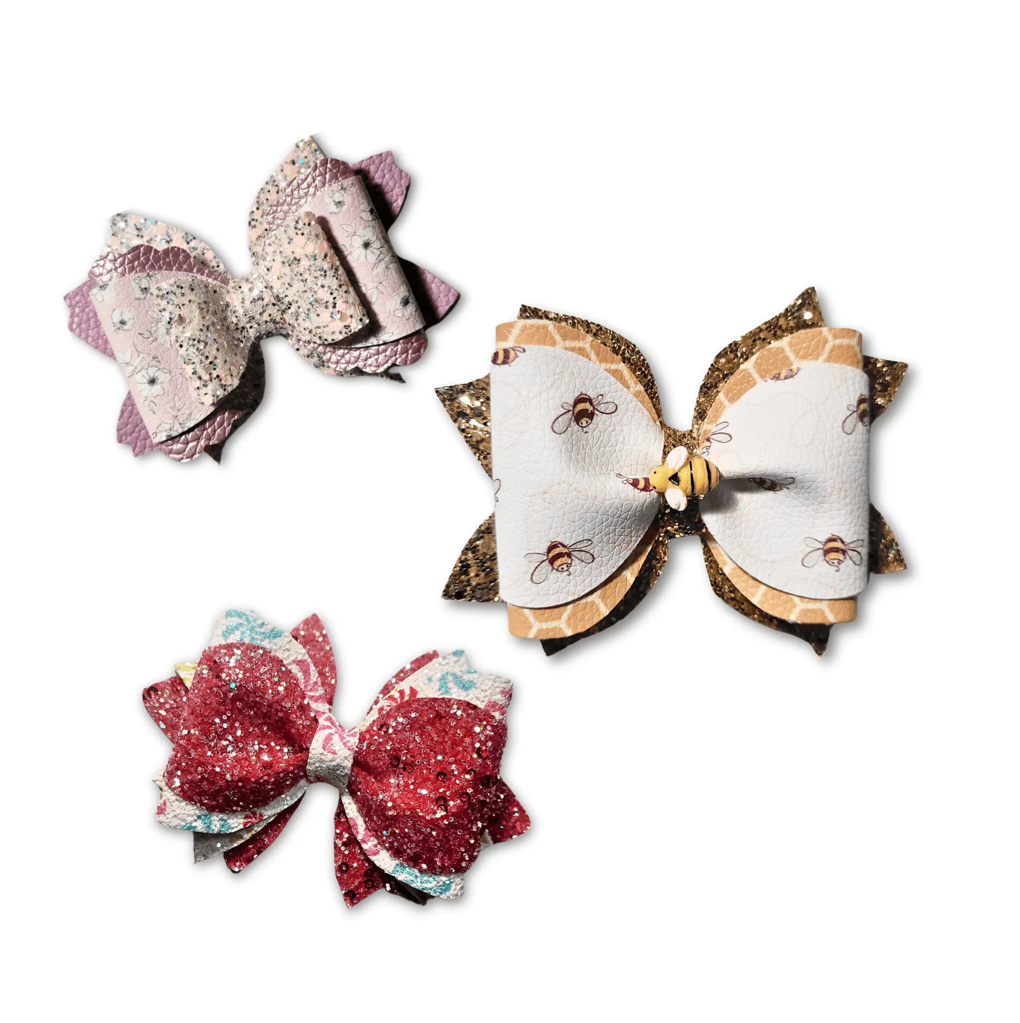 Ice Cream Sprinkles Hair Bow