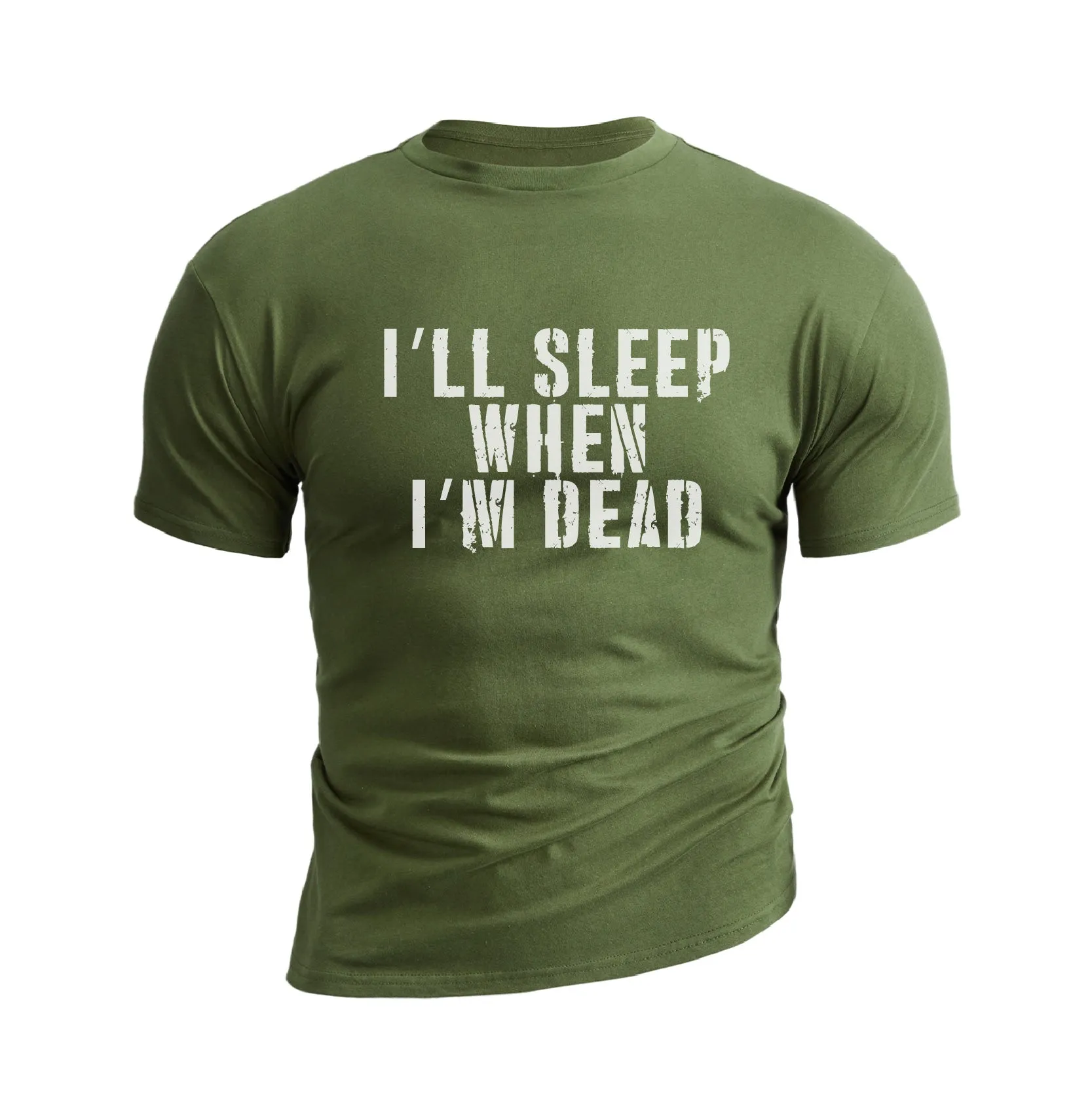 I'LL SLEEP WHEN I'M DEAD GRAPHIC TEE