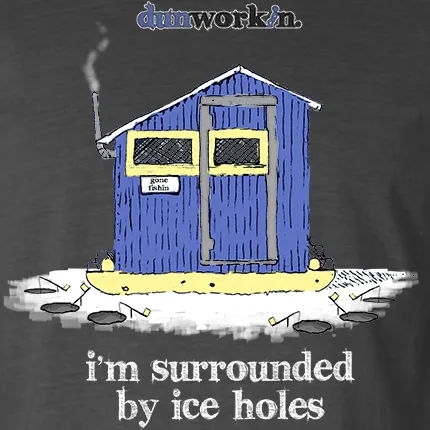 I'm Surrounded By Ice Holes Long Sleeve Tee