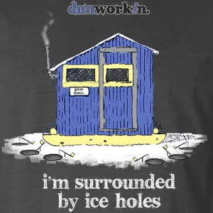 I'm Surrounded By Ice Holes Long Sleeve Tee