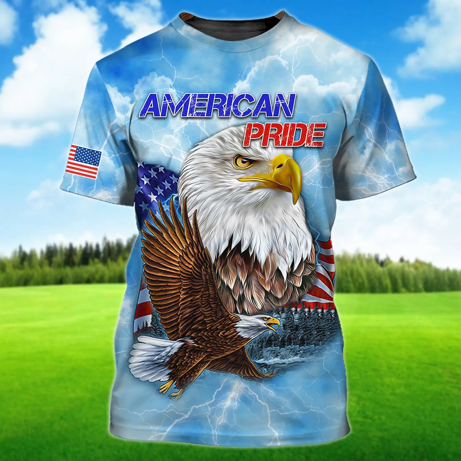 Independence American 3D Full Print TD96