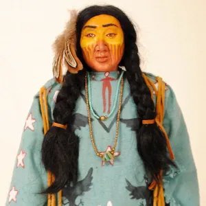 Indian Doll by Mohawk Artist, Cathy Crandall