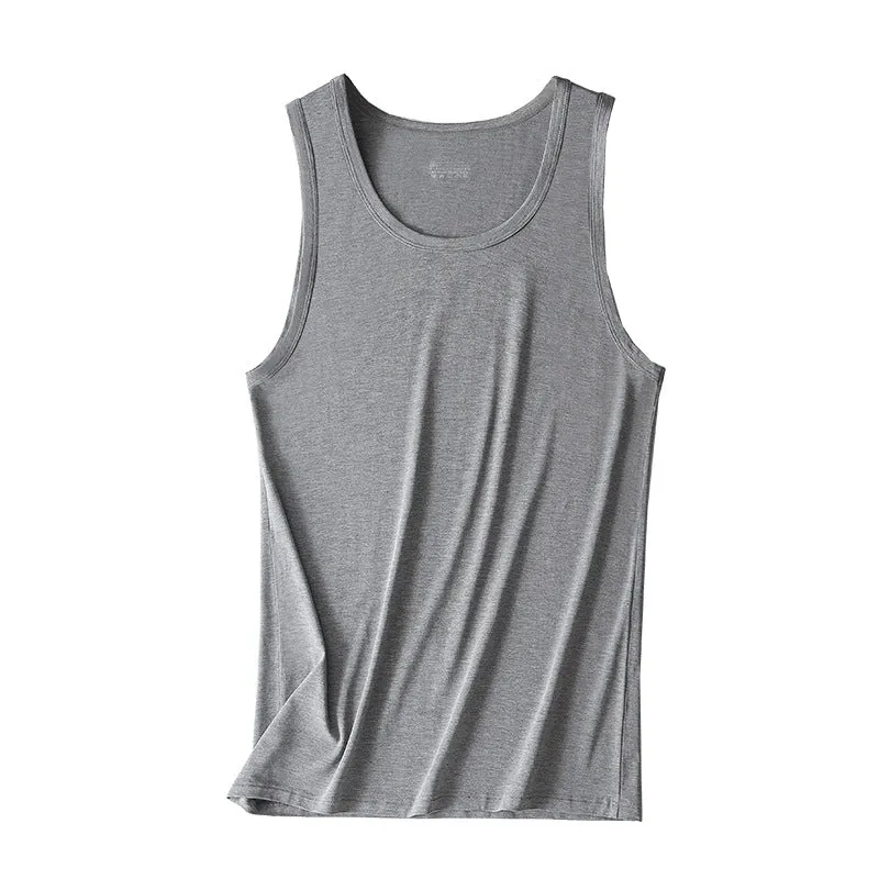 INSTOCK - 60 high count modal summer men's vest men's sleeveless