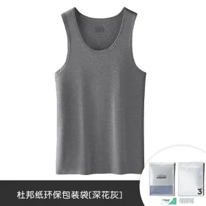 INSTOCK - 60 high count modal summer men's vest men's sleeveless