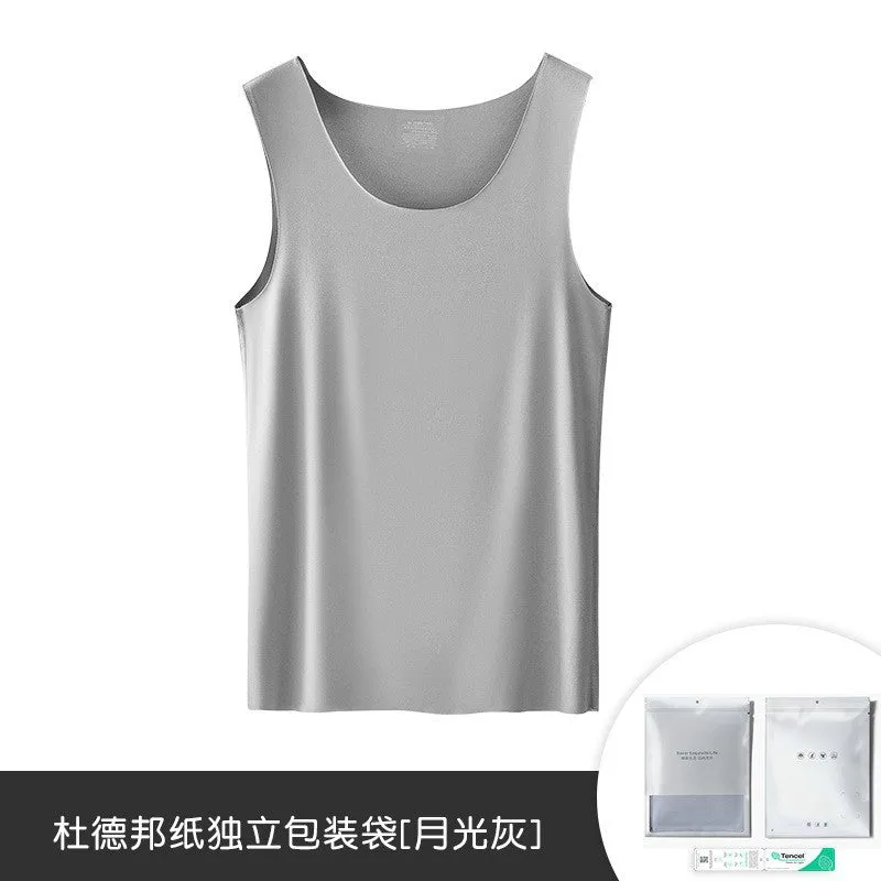 INSTOCK - 60 high count modal summer men's vest men's sleeveless